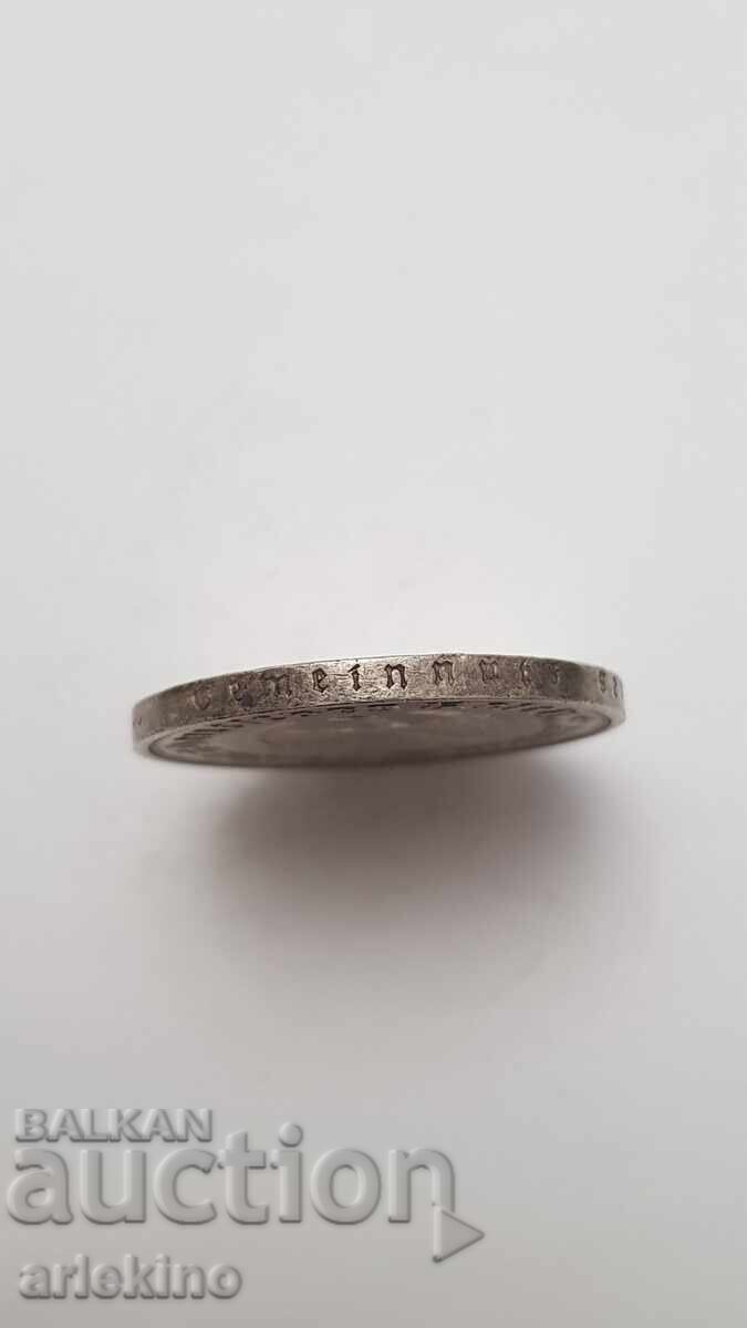 Сребърна монета 5 Райх марки 1936 год. Германия - 7 Сребърна монета 5 Райх марки 1936 год. Германия - 7