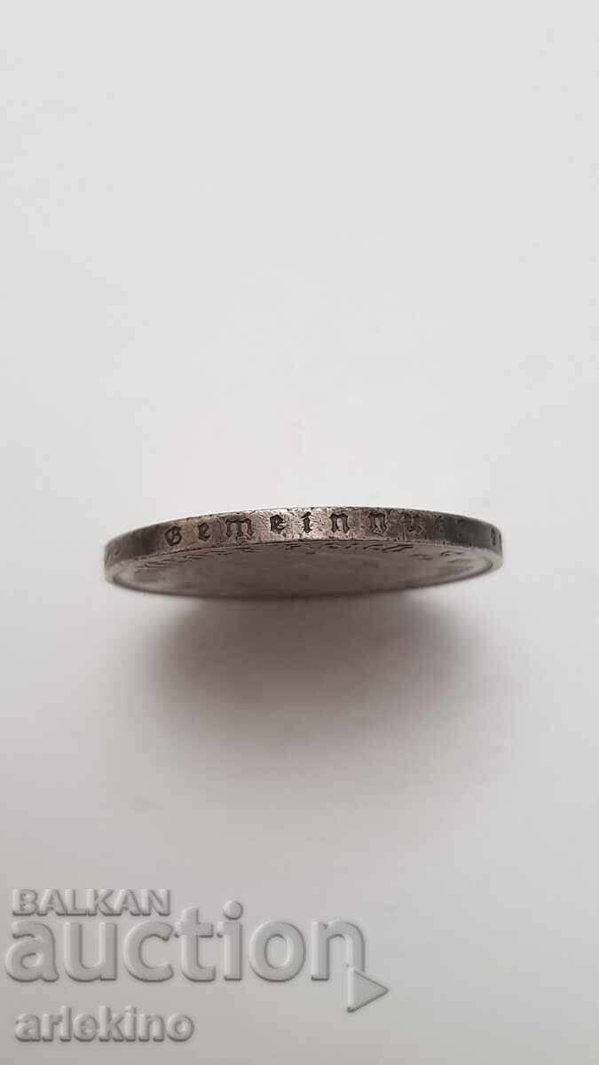 Livrarea Monedă de argint 5 Reichsmarke 1934 Germania