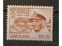 Гренландия 1972 Личности/Кораби MNH