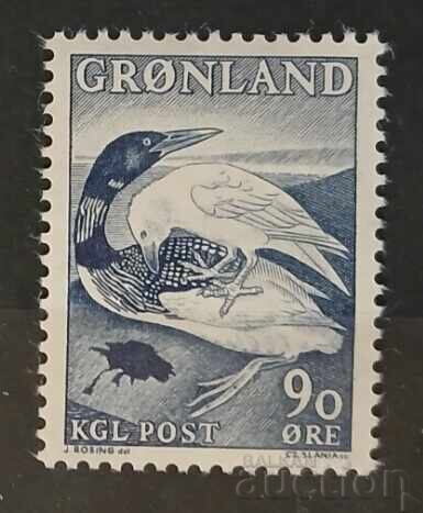 Groenlanda 1967 Faună/Păsări MNH Groenlanda 1967 Faună/Păsări MNH