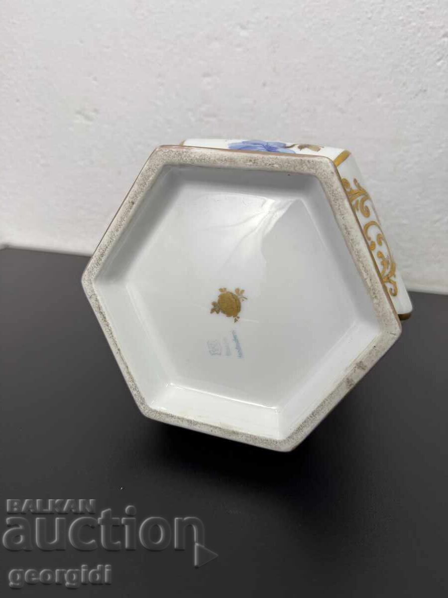 Vază de porțelan unică - Dresda. №7427 - 6