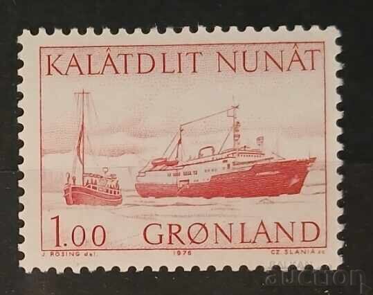 Greenland 1976 Ships MNH