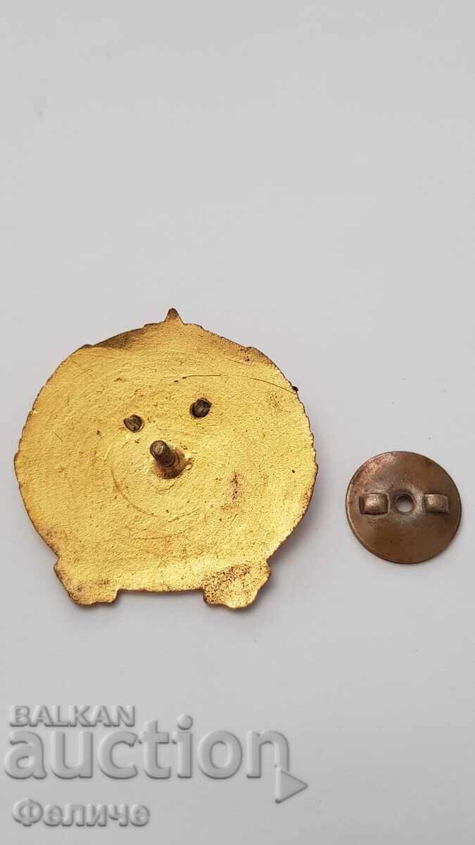 Колекционен знак значка Българска Гражданска Авиация БГВТ - 5