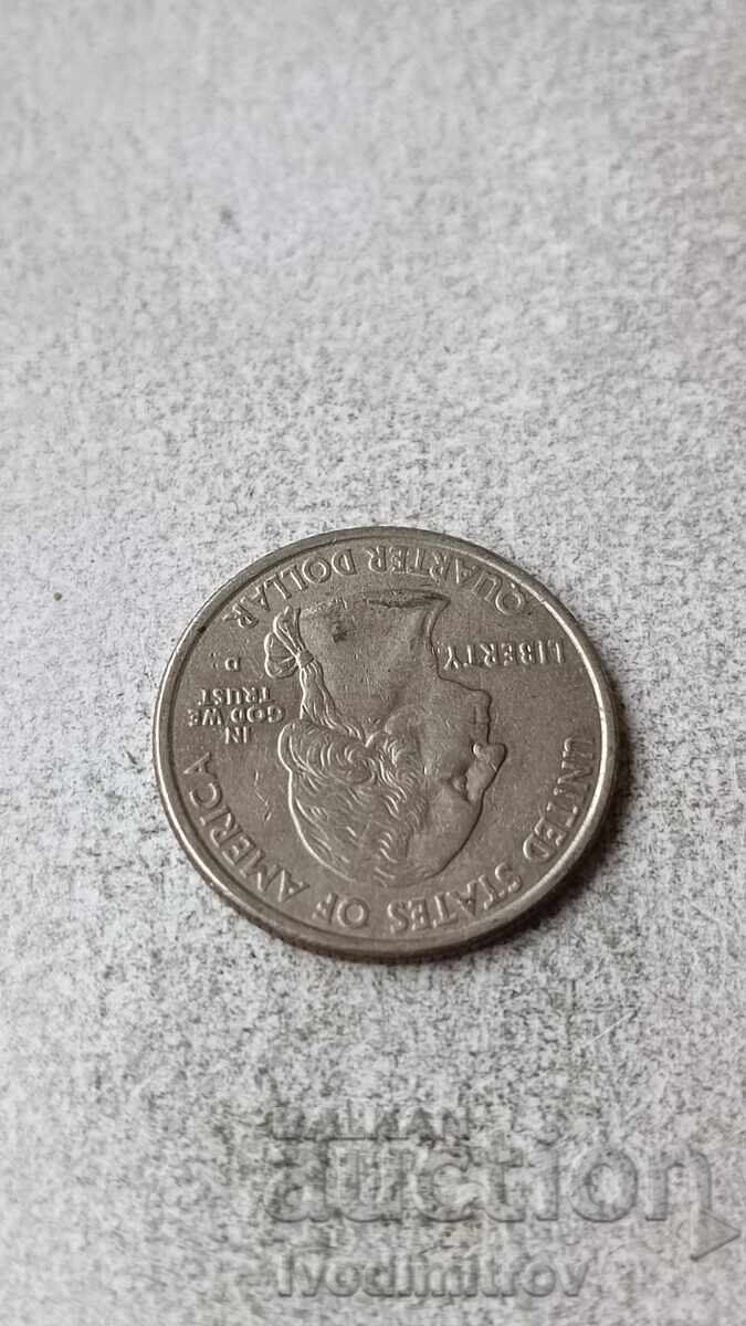 USA 25 Cent 2002 D Louisiana με τιμή 1.65 BGN | € 0.84