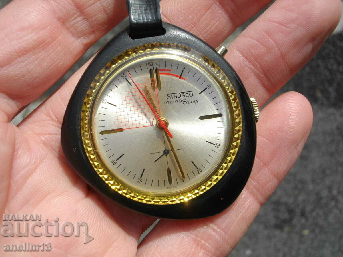 WATCH CHRONOMETER KEY HOLDER SINDACO MEMO STOP SWISS with price 95.00 BGN | € 48.57