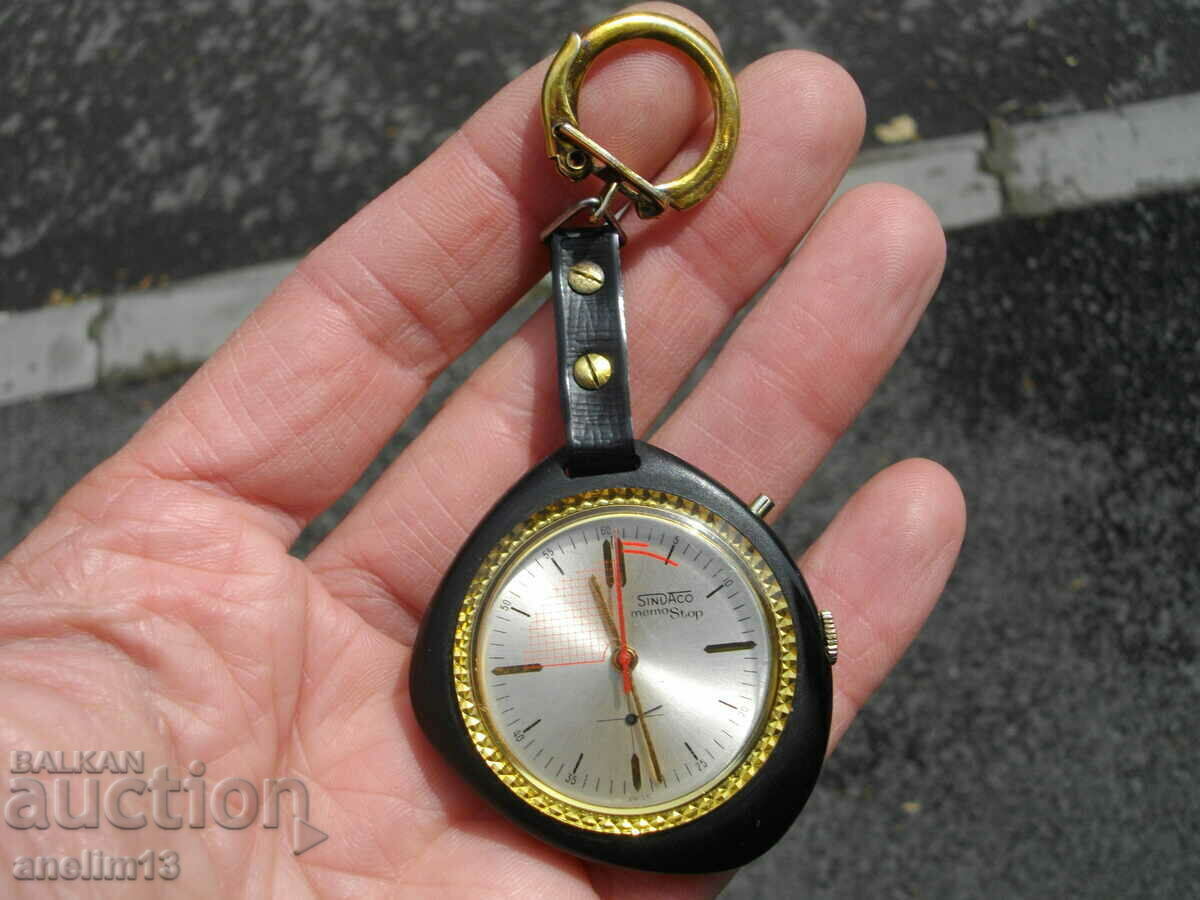 Delivery of WATCH CHRONOMETER KEY HOLDER SINDACO MEMO STOP SWISS
