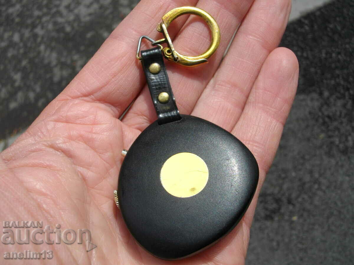 WATCH CHRONOMETER KEY HOLDER SINDACO MEMO STOP SWISS - 5