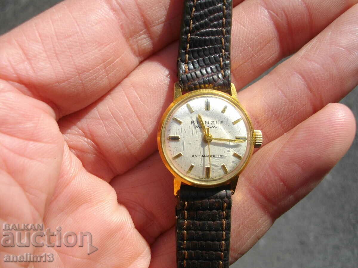 KIENZLE GOLD LADIES WATCH with price 20.00 BGN | € 10.23