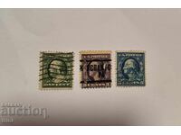 SUA 1908 Benjamin Franklin și George Washington