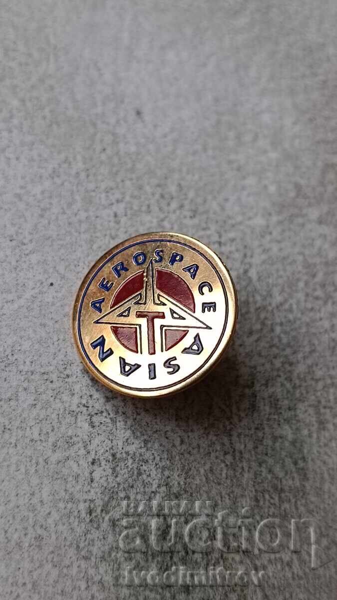 ASIAN AEROSPACE Badge