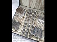 Set de ustensile placate cu argint