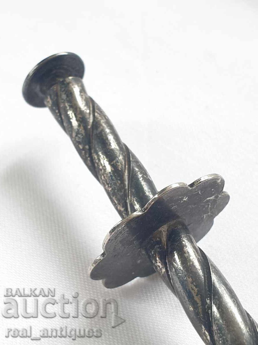 Аукцион Посребрена щипка за лед