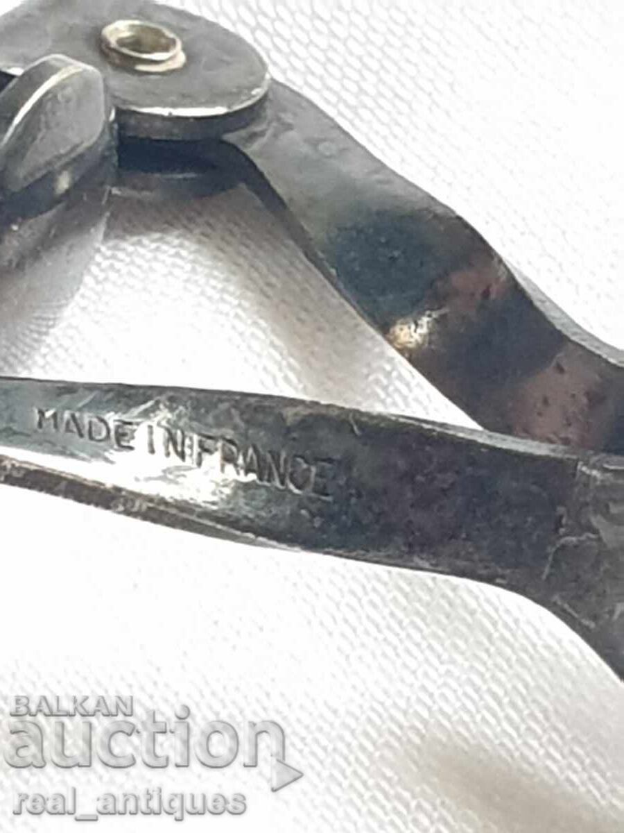 Посребрена щипка за захар - 6