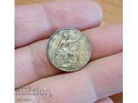 1 фартинг Великобритания 1914