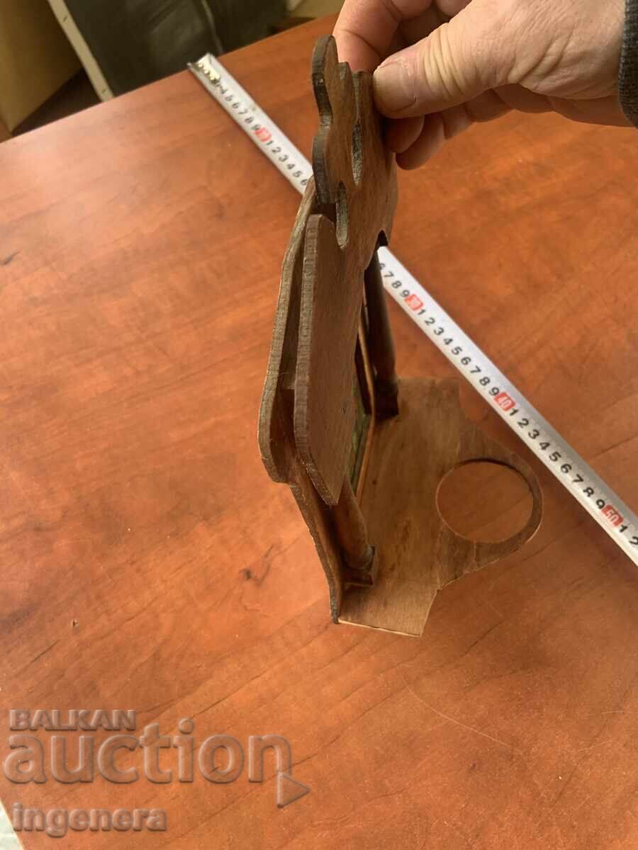 ICONOSTAS OLD WOOD ICON ANTIQUE - 5