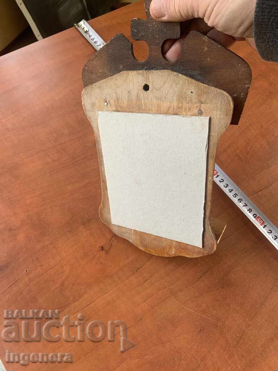 ICONOSTAS OLD WOOD ICON ANTIQUE - 6