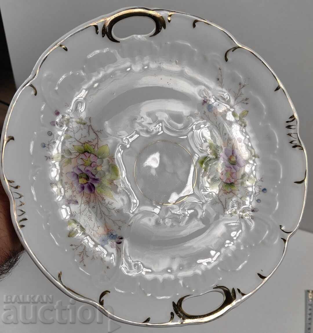 Δημοπρασία Συλλεκτικό Πορσελάνινο Πιάτο Φρουτιέρα Υγιές Δημοπρασία Συλλεκτικό Πορσελάνινο Πιάτο Φρουτιέρα Υγιές