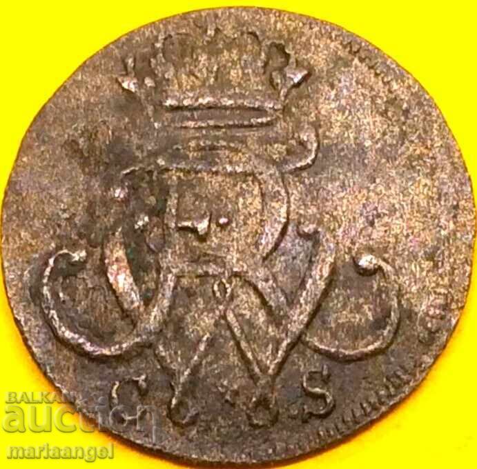 Παράδοση 1 σόλιδ 1736 Γερμανία Πρωσία Βίλχελμ Φρειδερίκος σπάνιο Παράδοση 1 σόλιδ 1736 Γερμανία Πρωσία Βίλχελμ Φρειδερίκος σπάνιο