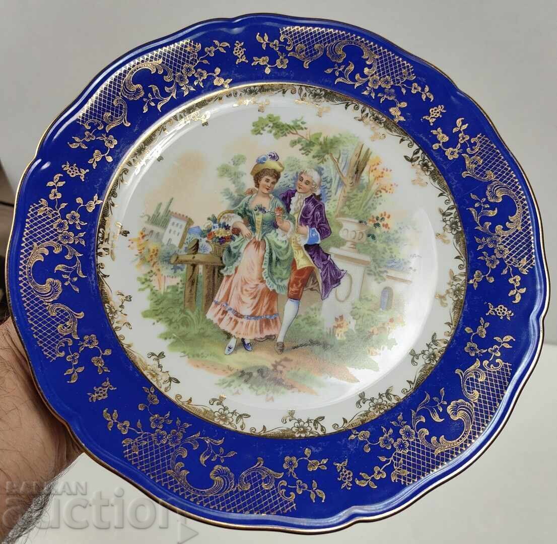 Auction BAVARIA ELITE COLLECTOR'S PORCELAIN PLATE MARKED ZDR Auction BAVARIA ELITE COLLECTOR'S PORCELAIN PLATE MARKED ZDR