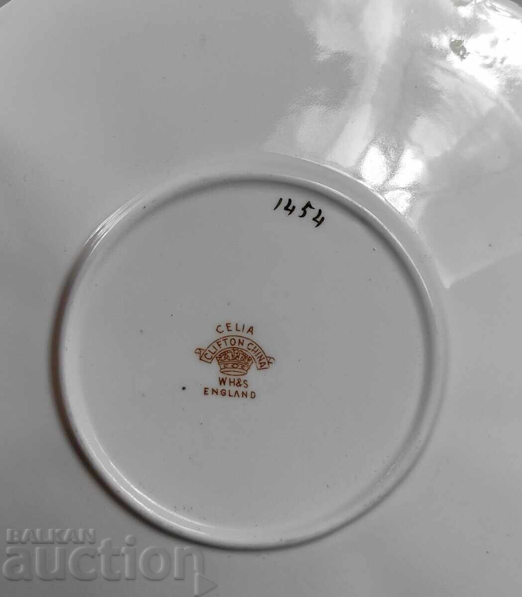 CLIFTON CHINA COLLECTOR'S PORCELAIN PLATE MARKED - 6