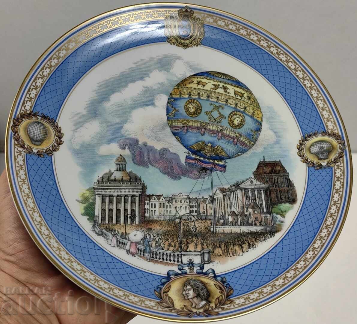 LIMOGES COLLECTOR'S PORCELAIN PLATE, MARKED with price 40.00 BGN | € 20.45