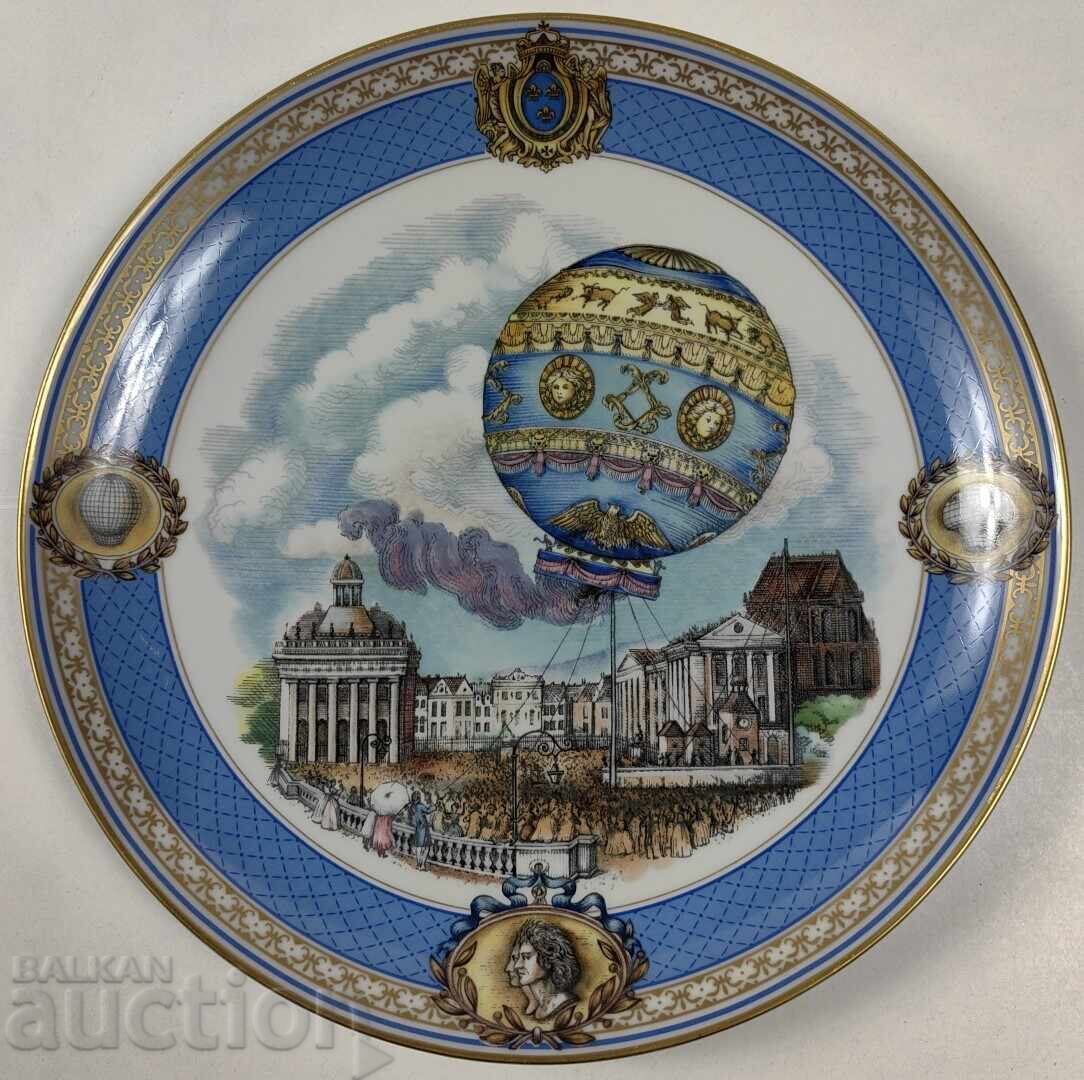 LIMOGES COLLECTOR'S PORCELAIN PLATE, MARKED - 5