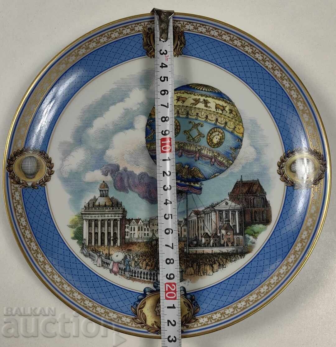 LIMOGES COLLECTOR'S PORCELAIN PLATE, MARKED - 6