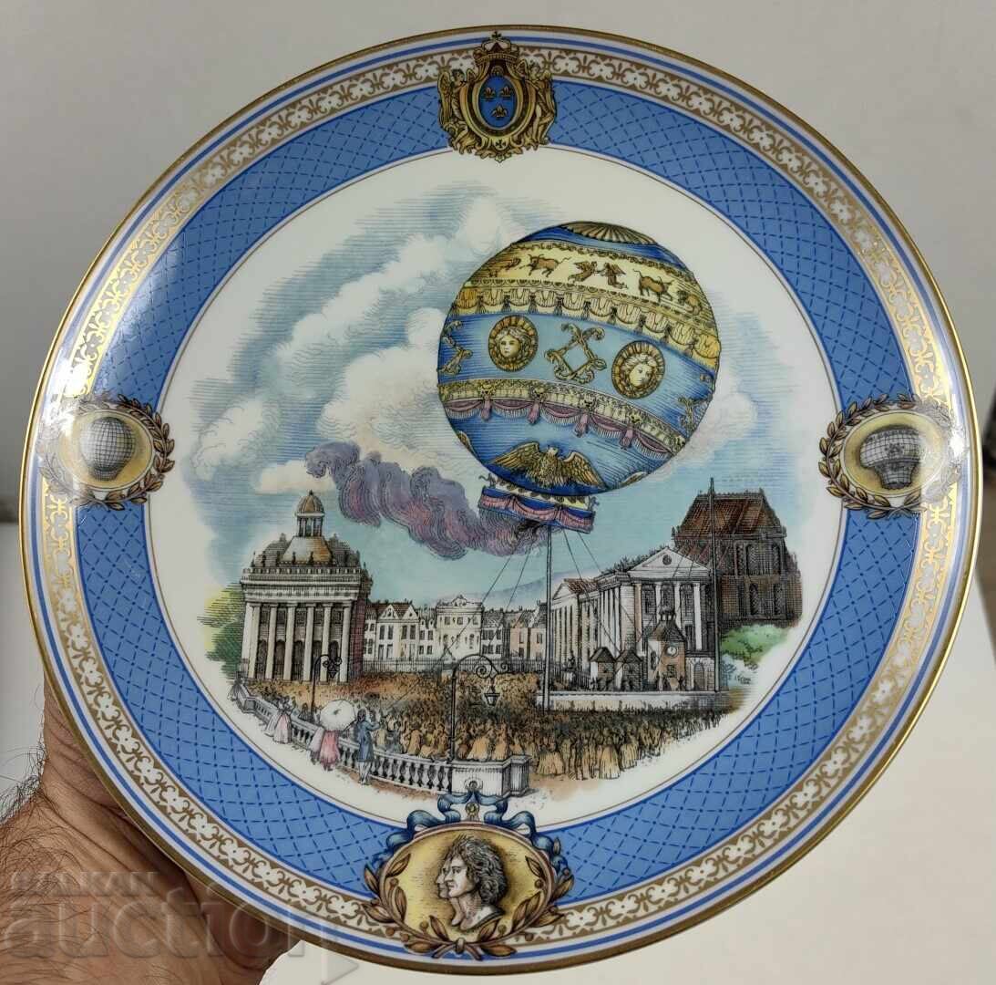 LIMOGES COLLECTOR'S PORCELAIN PLATE, MARKED