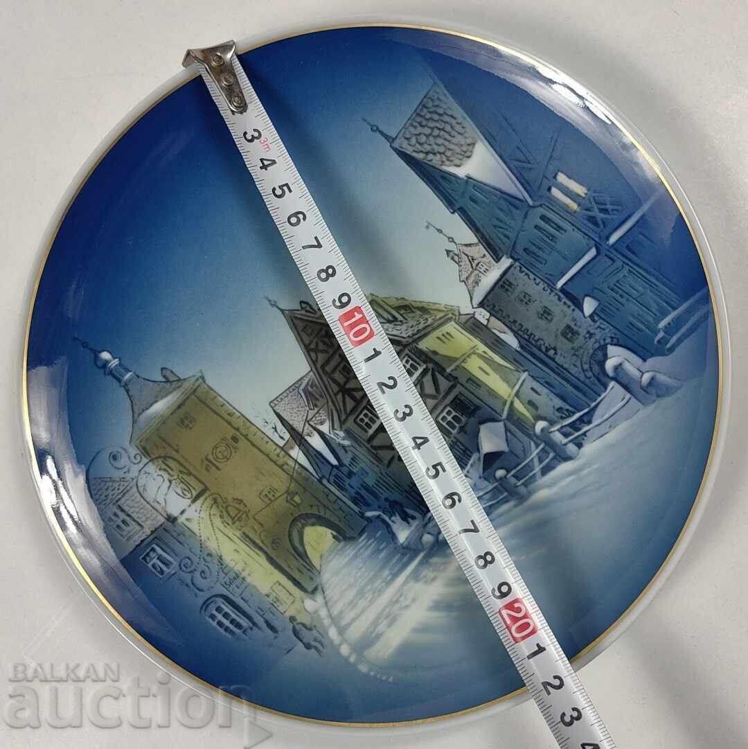 Delivery of WINTER ROSENTHAL COLLECTOR'S PORCELAIN PLATE MARKED