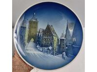 WINTER ROSENTHAL COLLECTOR'S PORCELAIN PLATE MARKED