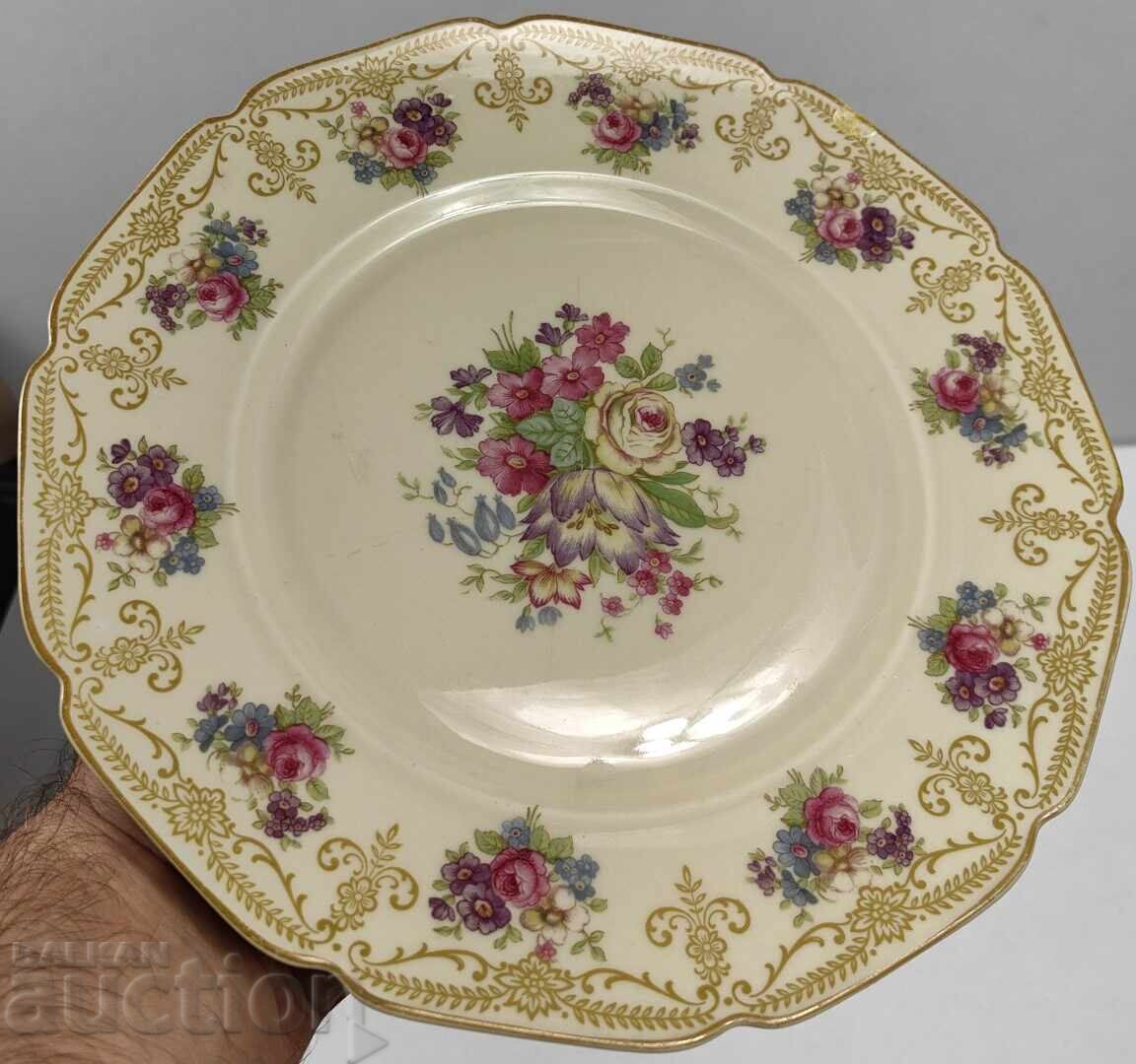 BAVARIA COLLECTOR'S PORCELAIN PLATE MARKED with price 20.00 BGN | € 10.23