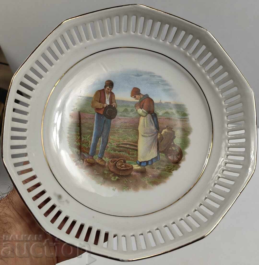 SCHUMANN COLLECTOR'S PORCELAIN PLATE MARKED
