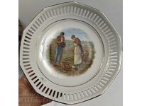 SCHUMANN COLLECTOR'S PORCELAIN PLATE MARKED