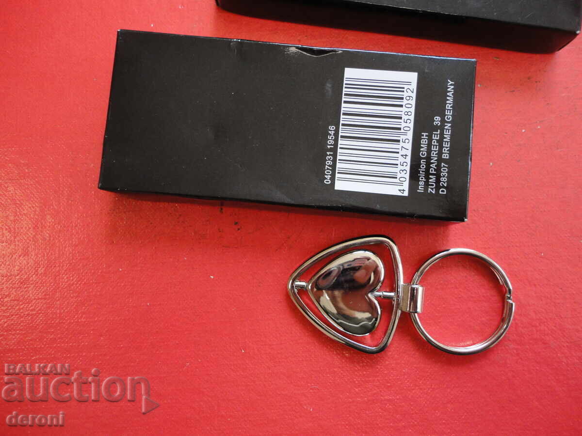 Απίθανο μπρελόκ καρδιά αγάπη με τιμή 10.00 BGN | € 5.11