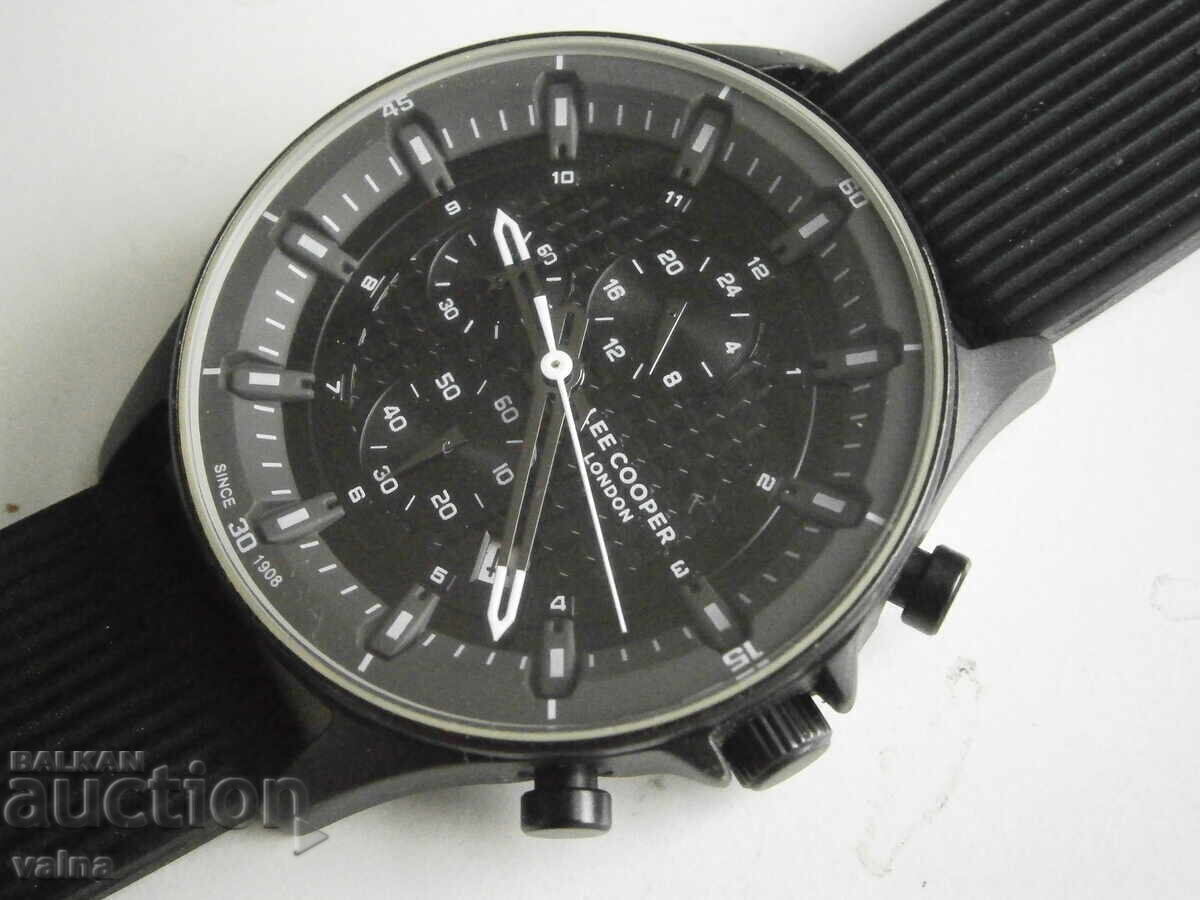 Lee Cooper, London, χρονογράφος, quartz Citizen/Miyota, TOP! με τιμή € 40.00 | 78.23 BGN