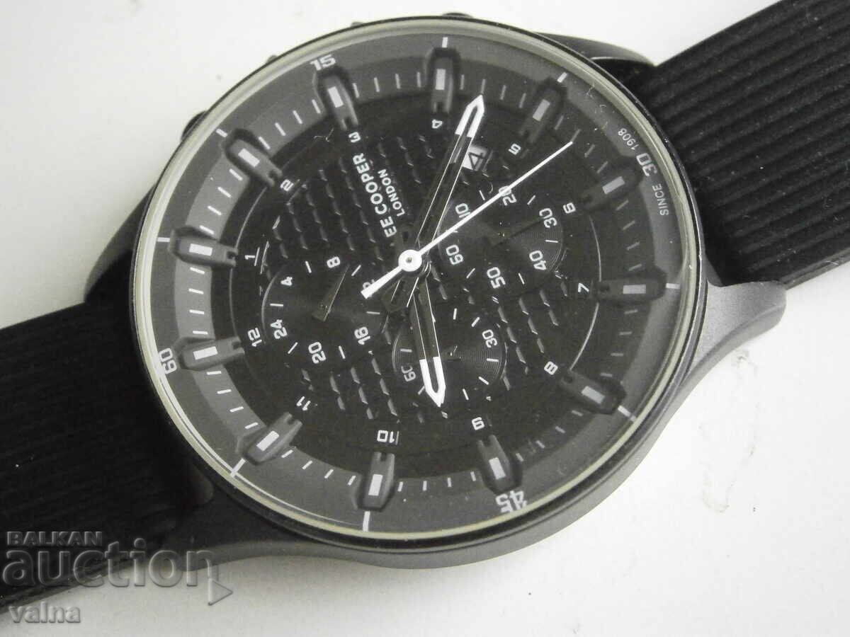Δημοπρασία Lee Cooper, London, χρονογράφος, quartz Citizen/Miyota, TOP!