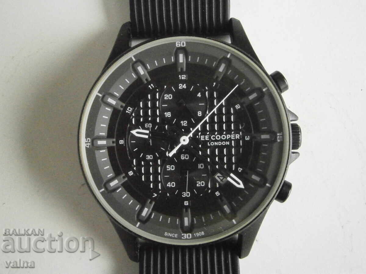 Lee Cooper, Londra, cronograf, quartz Citizen/Miyota, TOP!