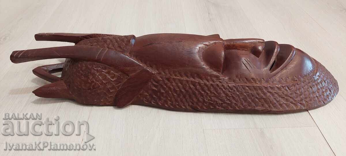 Sculptură în lemn masiv Africa, lucrată manual pentru colecționari cu preț € 30.00 | 58.68 BGN