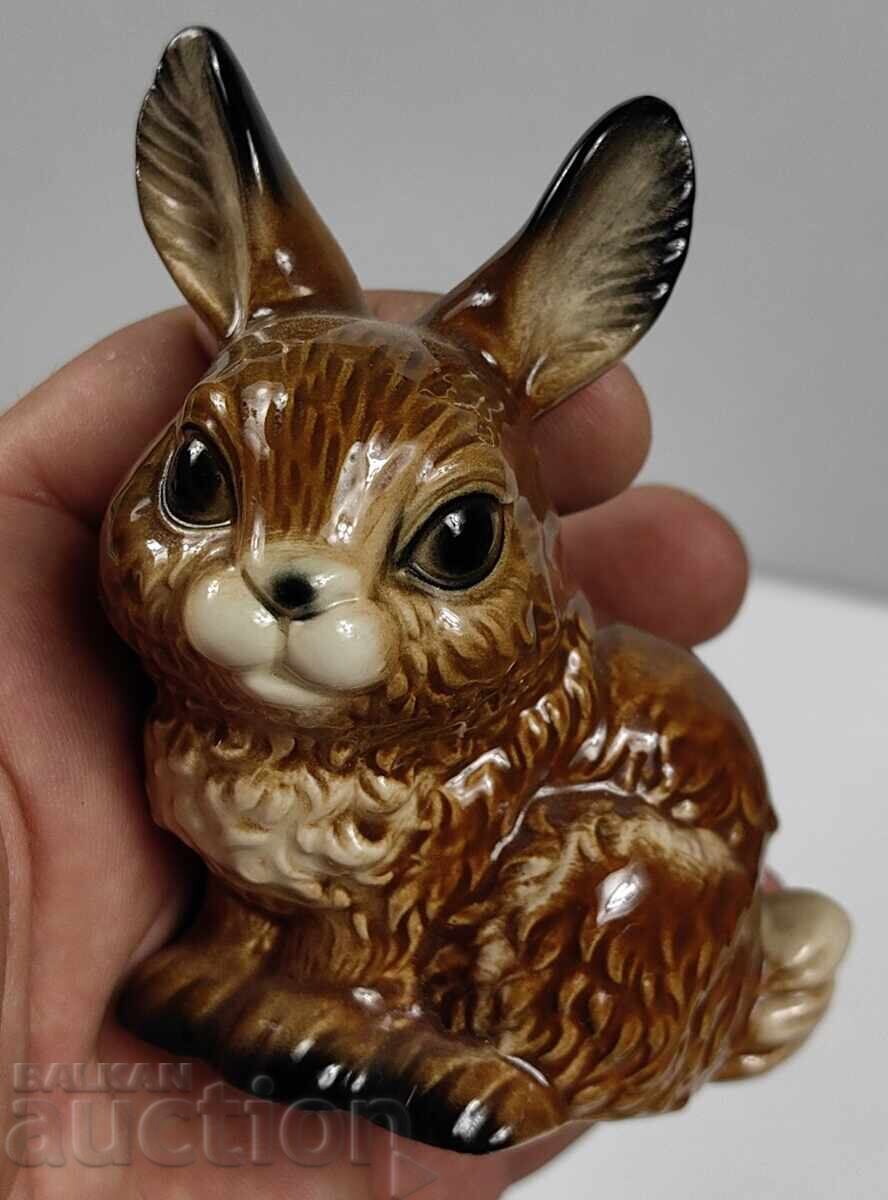 GOEBEL ГЬОБЕЛ ЗАЙЧЕ ЗДРАВА ПОРЦЕЛАНОВА ФИГУРКА МАРКИРАНА с цена 60.00 лв. | € 30.68