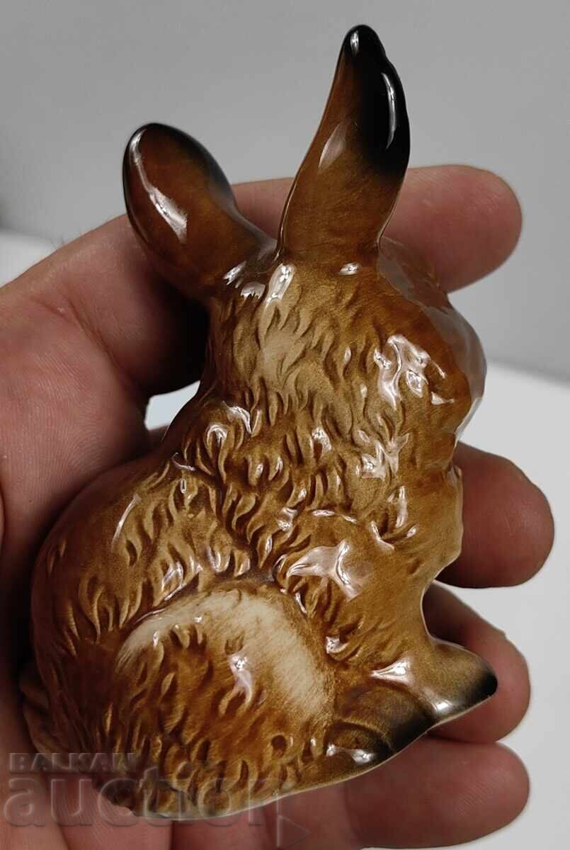 Доставка на GOEBEL ГЬОБЕЛ ЗАЙЧЕ ЗДРАВА ПОРЦЕЛАНОВА ФИГУРКА МАРКИРАНА