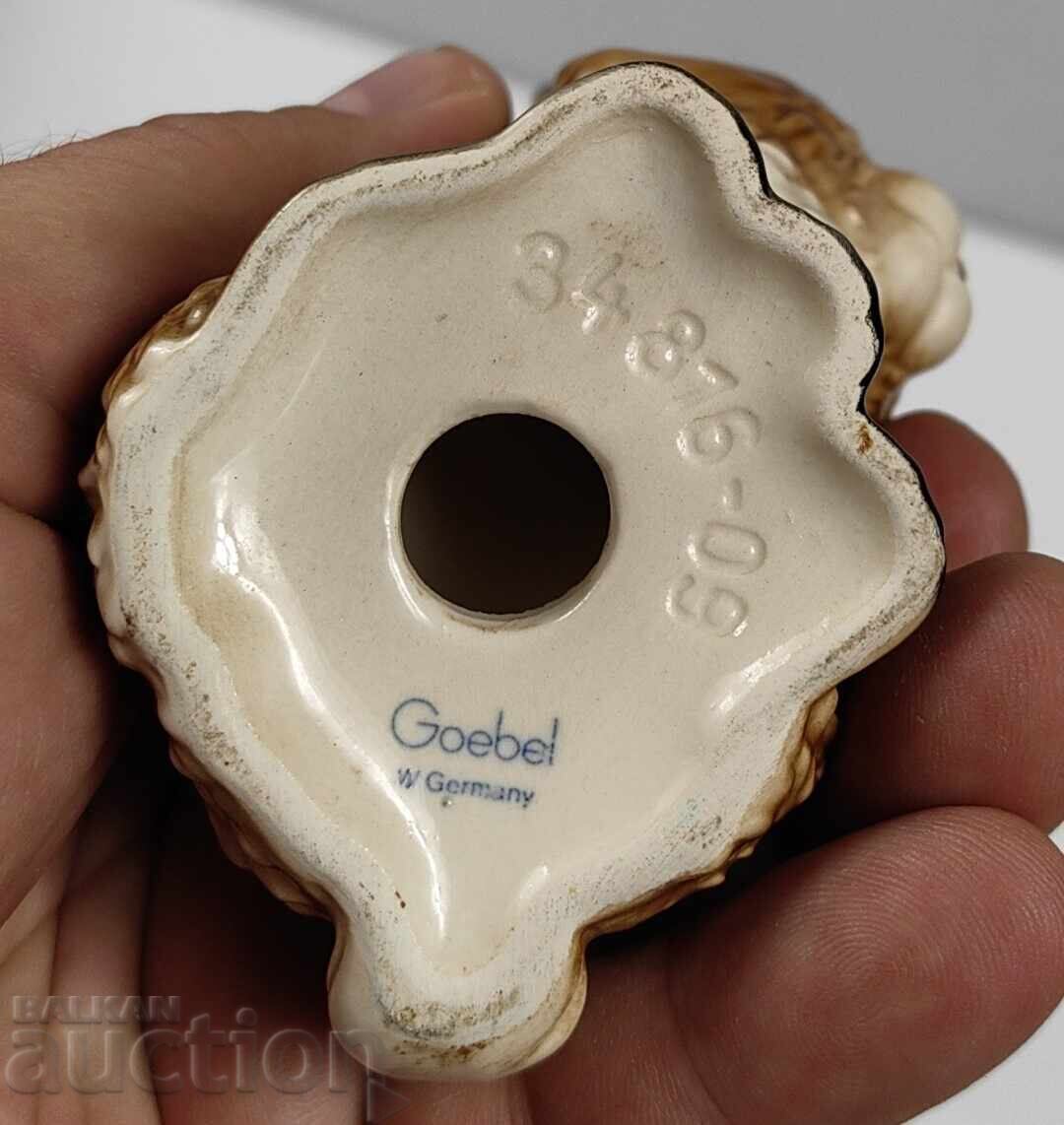 GOEBEL ГЬОБЕЛ ЗАЙЧЕ ЗДРАВА ПОРЦЕЛАНОВА ФИГУРКА МАРКИРАНА - 6