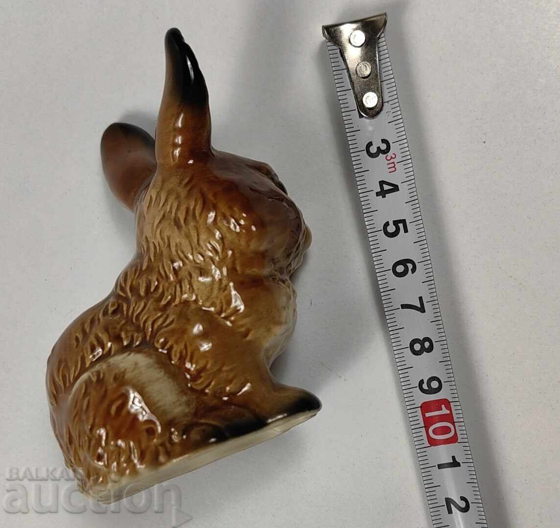 GOEBEL ГЬОБЕЛ ЗАЙЧЕ ЗДРАВА ПОРЦЕЛАНОВА ФИГУРКА МАРКИРАНА - 7