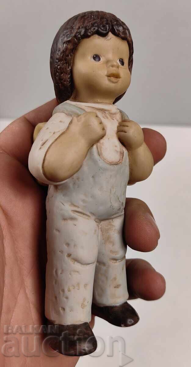 Аукцион GOEBEL ГЬОБЕЛ ДЕТЕ УЧЕНИК ПОРЦЕЛАНОВА ФИГУРКА МАРКИРАНА