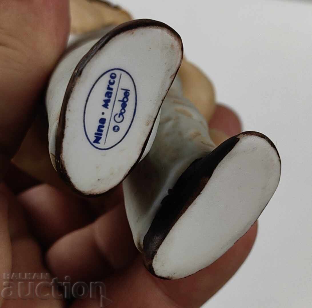 GOEBEL ГЬОБЕЛ ДЕТЕ УЧЕНИК ПОРЦЕЛАНОВА ФИГУРКА МАРКИРАНА - 6