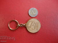 Gold-plated keychain 6