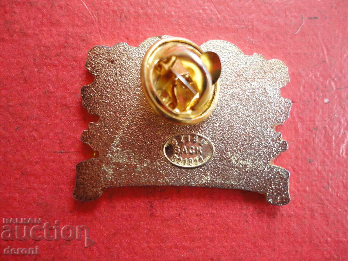 Доставка на Страхотен бронзов знак значка с емайл 3