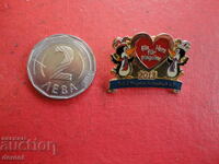 Страхотен бронзов знак значка с емайл 3