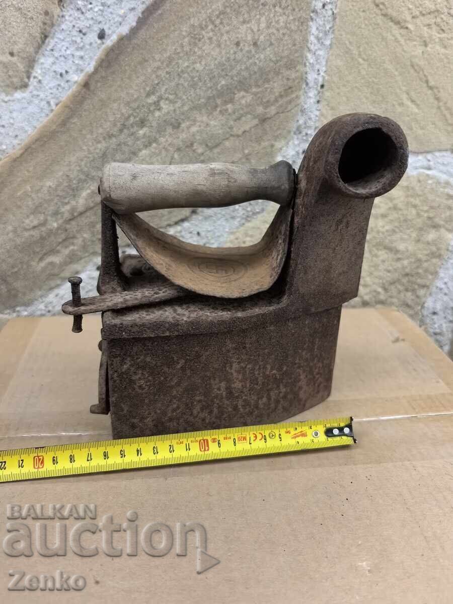 Fier de călcat vechi pe cărbune - Wehrmacht - 6