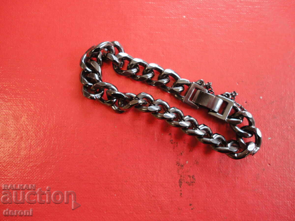 Auction Men's bracelet made of medical steel Auction Men's bracelet made of medical steel