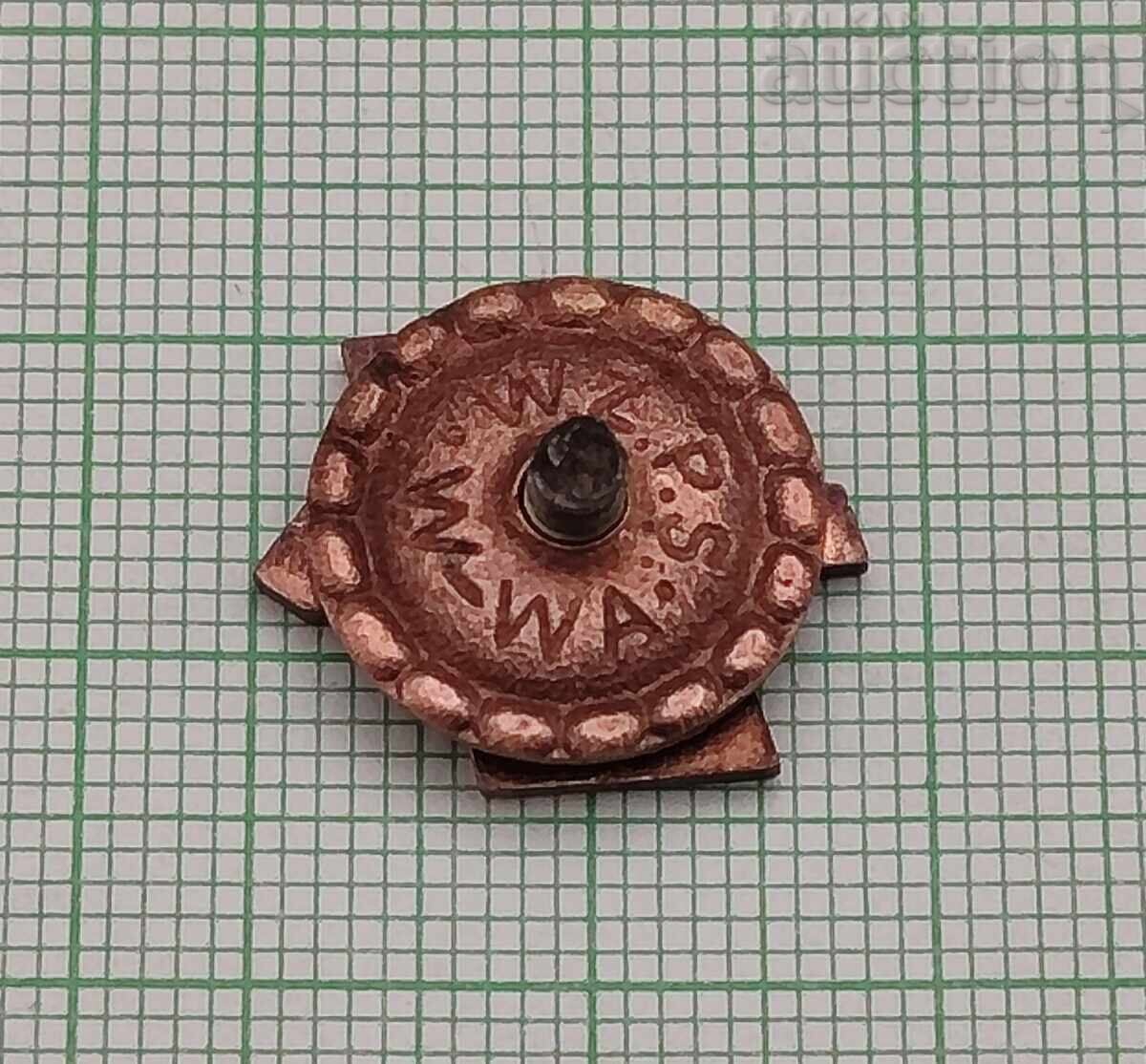 POLAND UNION SOCIALISM BADGE ENAMEL with price 2.00 BGN | € 1.02 POLAND UNION SOCIALISM BADGE ENAMEL with price 2.00 BGN | € 1.02